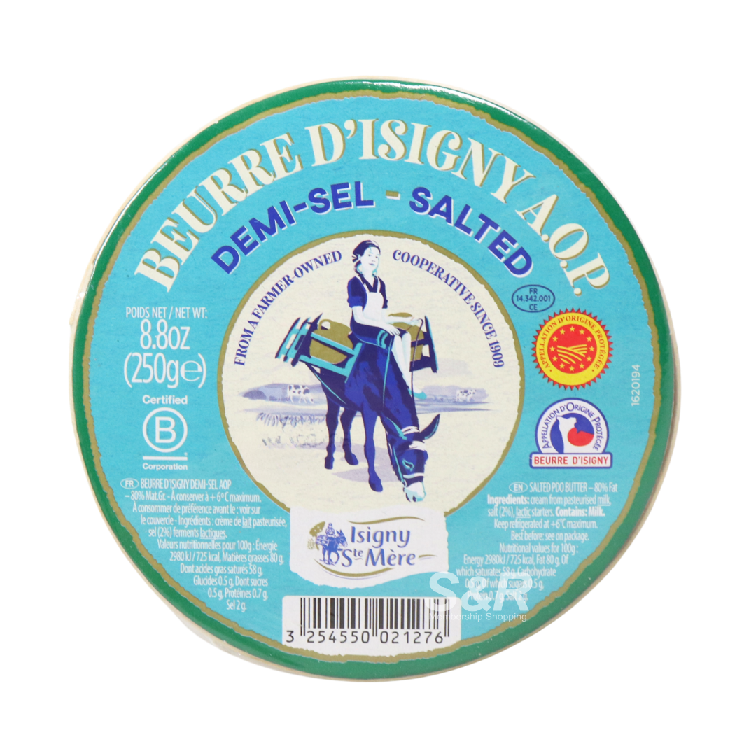 Isigny Sainte-Mère Demi-Salted Butter 250g